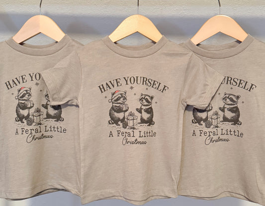 Feral Christmas Youth T-Shirt